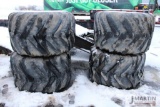 4- 710/40-24.5 flotation tires on 10 bolt rims