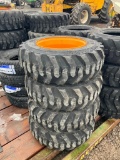 4-Forerunner 10-16.5 new skid loader tires (x4)
