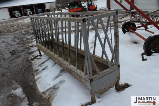 10' x 2' bale feeder