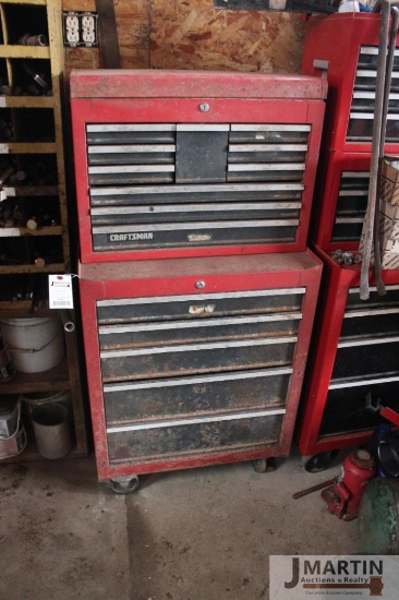 Craftsman double stackk toolbox