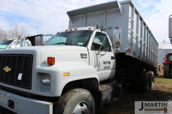 2000 GMC 10 wheeler dump truck