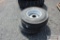 2- Titan 9.5-5L15 tires on 6 bolt rim (new, x2)