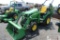 2021 JD 2025R w/ 120R loader & 260B backhoe