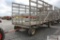 9'x16 Wooden hay wagon