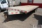2013 Martin Steel deck over equip trailer