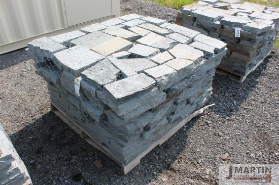 Skid of Gauged Colonial wall stone