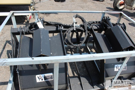 Great Bear skid mount 72'' rock grapple