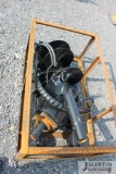 AGT SSECAG-Y skid mount post hole auger