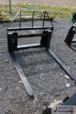 Set of Agrotk skid att 48'' pallet forks