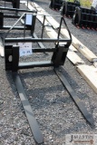 Set of Agrotk skid att 48'' pallet forks