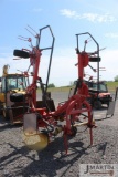Morra 680 performance 6 star hyd fold 3pt tedder (new, never used)