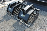 72'' Skid mount grapple