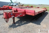 2005 Talbert TAC10 24' tag along trailer