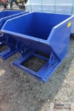 Fork mount hopper