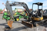2015 JD 35G excavator