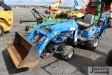 2010 NH Boomer 1025 compact w/ Woods LS72 loader