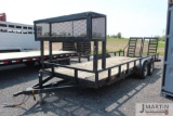 2020 HHX 20' landscape trailer