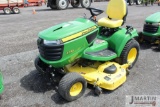 2017 JD X730 riding mower