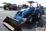 NH TC55DA tractor/loader/backhoe