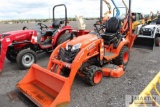 2018 Kubota BX235 tractor loader backhoe