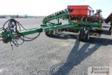 Unverferth 1225 30' rolling harrow double basket