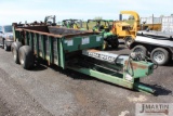 Hagedorn 180 hydro push manure spreader