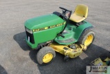 JD GT262 lawn mower