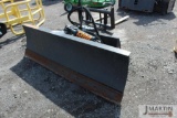Grouser 1300 skid mount hyd 8' blade