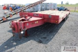 1998 Talbert AC20 24' tag along trailer