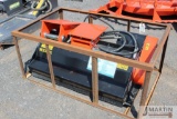Agritec excavator mount 45'' flail mower