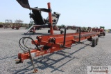 High Line 38' round bale carrier