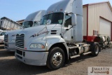 2014 Mack CXU612 single axle semi tractor