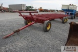 Mighty Bale Hauler 22' round bale wagon