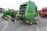 JD 458 round baler