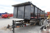 2022 Down to Earth 7'x16' dump trailer