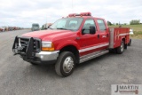 2000 Ford F550 service truck