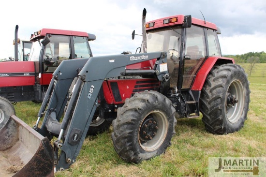 CIH 5250 tractor w/ Quickee Q51 loader w/ JRB hookup