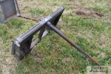 FFC skid mount round bale spear