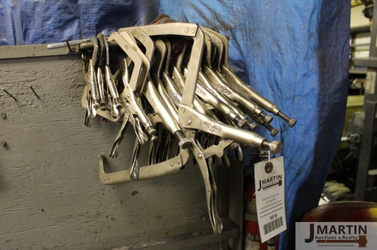 Lot of vice grip C clamps