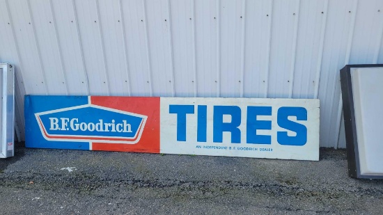 BF Goodrich tire sign