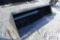 Kivel 84'' skid mount material bucket