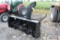 Mahindra 66'' front mount snowblower