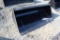 Kivel 66'' skid mount material bucket