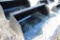 Kivel 84'' high capacity skid mount material bucket