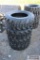 Set of 4-10-16.5NHS skid loader tires (x4)
