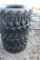 Set of 4-12-16.5NHS skid loader tires (x4)