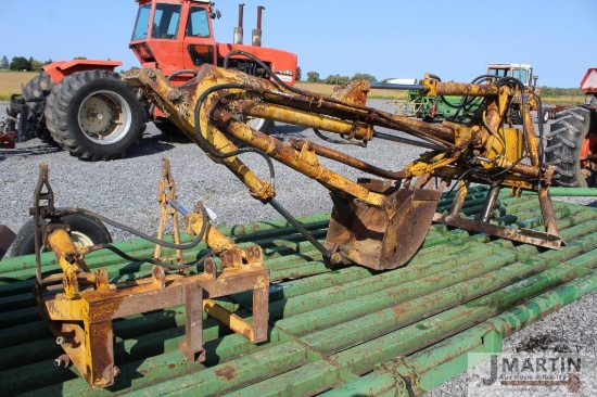 AC Scout backhoe attachment for AC D17