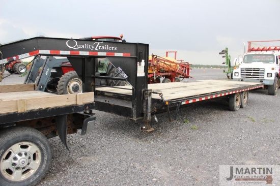 2019 Quality 24' equip trailer