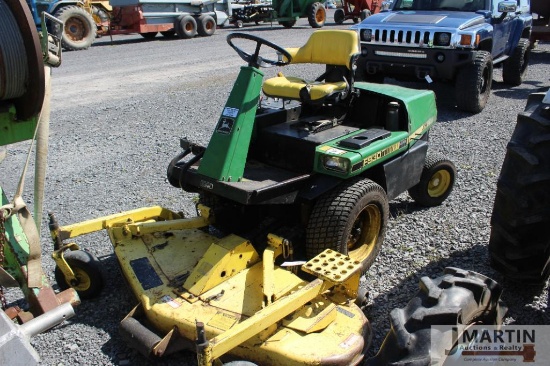 JD F930 front mount riding mower