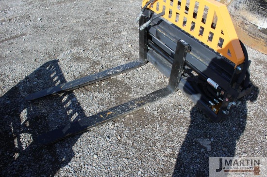 Wolverine 48" hyd skid mount pallet forks
